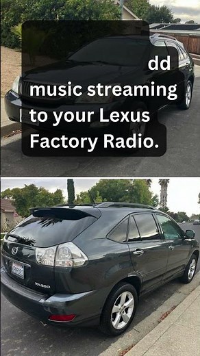 Lexus RX 350 Bluetooth Music Adapter for Factory Radio #lexusrx350 #lexusrx #lexusclub #bluetooth