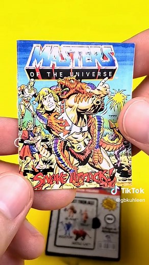 Here's the World's Smallest Micro Figure and Comic! @superimpulse #comics #miniatures #skeletor #actionfigures