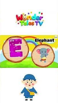 A to Z Animal Phonics Song | ABC Song with Animals | WonderTales Tv