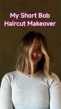 My Long to Short Bob Haircut Vlog | Short Haircut Makeover #hairtransformation #shorts #bobhaircut