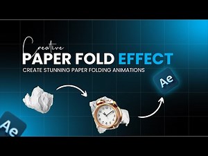 how to create paper Unfold effects in Ali Abdaal style