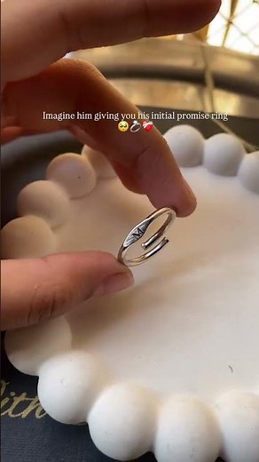💍 Viral Personalized Initial Letter Ring | Handmade & Anti-Tarnish | Trending Jewelry 2025