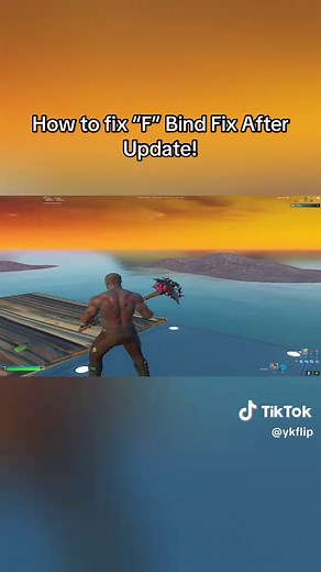 Fixing F Key Issues After Fortnite Update