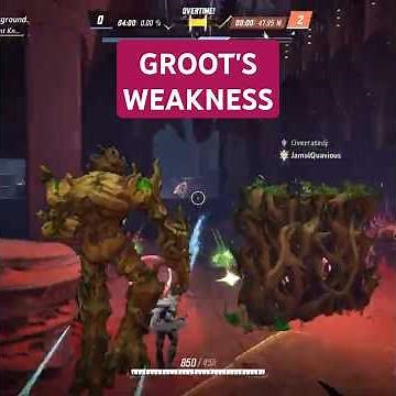 Groot's MAJOR WEAKNESSES And How To Beat Him | Marvel Rivals #marvelrivals #gameguide #groot