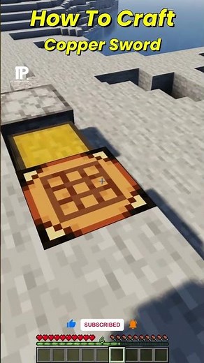 How To Craft Copper Sword #shorts