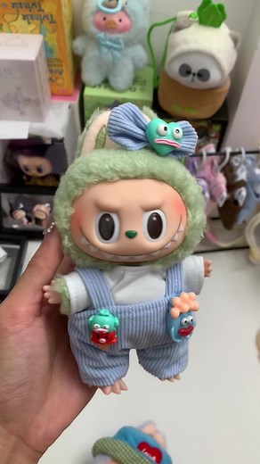 How cute labubu clothes look！！#labubu #diy #toy