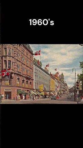 Evolution of Oslo from 1900 to 2025 #evolution #history #beautiful #oslo #norway #europe #ww2