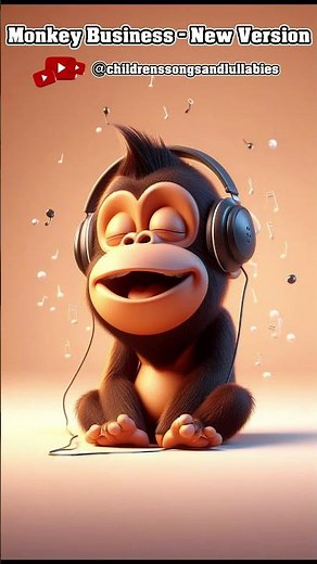 Monkey Business - New Version - Beautiful Song for Children | Kids Songs | Children's Song #kidssong