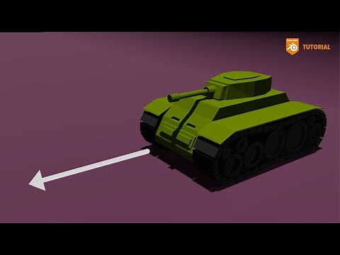 How to make a tank track animation in Blender 3.3 | #3danimation