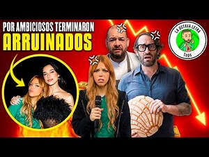 MEGA TOP: EMPRESARIOS AMBICIOSOS QUE TERMINARON ARRUINADOS Y HUMILLADOS POR GANDALLAS