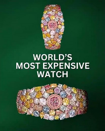 Graff Diamonds' Hallucination: The World's Most Expensive Watch