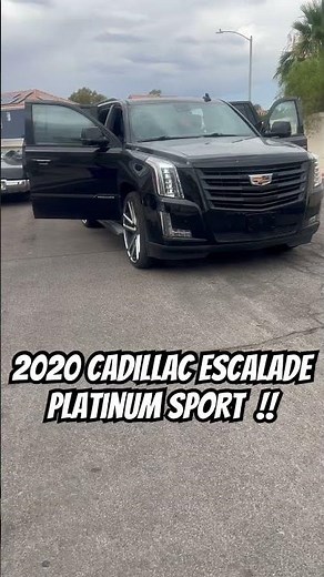 2020 Cadillac Escalade Platinum Sport ! #cadillac #soul #automobile #truck #luxury