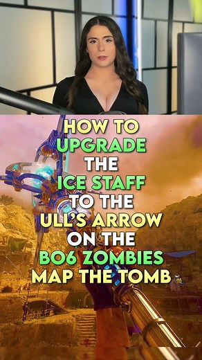 Zeff.gaming | Here's How To Upgrade the Ice Staff Wonder Weapon To Build the Ull's Arrow Staff in the New Map The Tomb in Call of Duty Black Ops 6... | Instagram