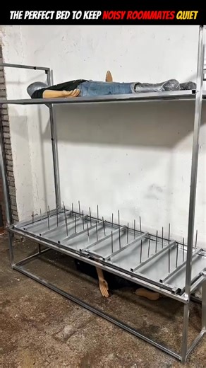 7.8K views · 14 reactions | ️ The Perfect Bed to Keep Noisy Roommates Quiet  #experiments #funny #invention #Science | random.videos 0154 | Facebook