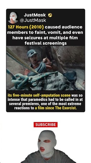 127 Hours (2010): The Scene That Made Audiences Faint and Vomit