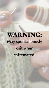 9.3K views · 29 reactions | Caffeine + Fun knit project = Perfect afternoon! Shop a variety of knit kits from quick stitches and accessories to full-size blankets at: https://bit.ly/3GsDwFO. | Annie's Attic | Facebook