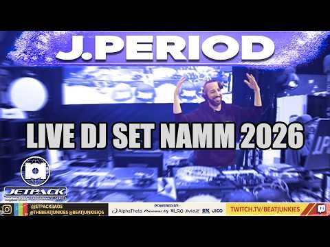 J.PERIOD LIVE DJ SET NAMM 2026 | JetPack Bags x Beat Junkies Performance Series