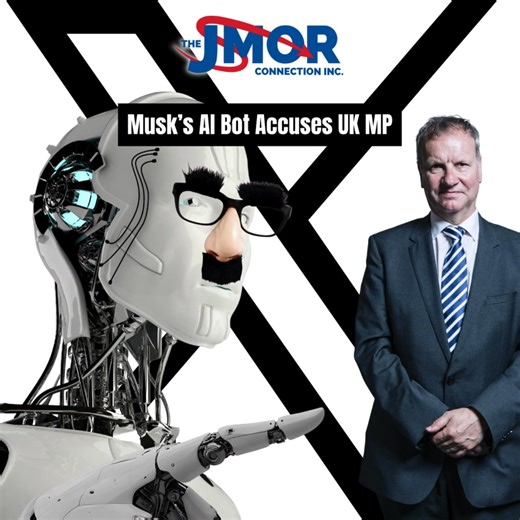 Elon Musk’s Grok AI just called a UK MP a “rape enabler” on X, sending shockwaves through the political world! The MP fired back, demanding the bot be shut down and warning that AI platforms need urgent regulation. Can we trust AI to play fair—or will “spicy” tech cross the line again? #GrokAI #ElonMusk #AIRegulation #AIEthics #TechAccountability | The JMOR Connection, Inc. | Facebook