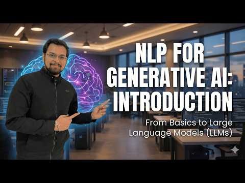 NLP Introduction for GEN AI
