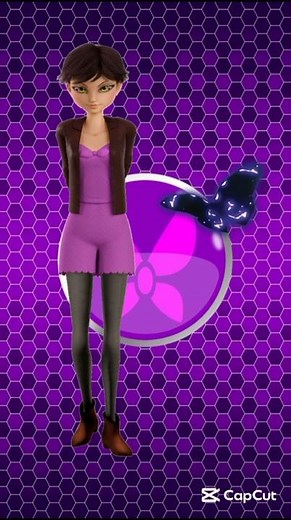 Miraculous characters akumatized part 2🦋💜#miraculous #miraculousladybug