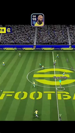 202 Cm goalkeeper 🤣☠️ but wait.. #efootball #efootball2026 #pes #efootball26 #shorts
