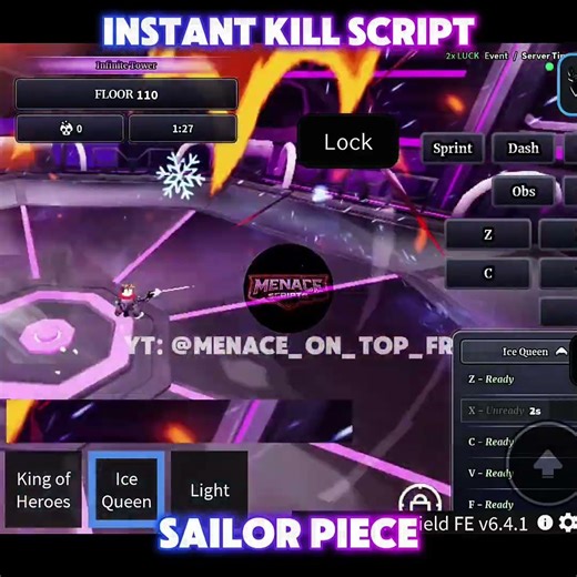 Instant Kill in Infinite Tower Script | Sailor Piece Script