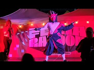 HIDAN de Naruto en versión Halloween en la Feria Random 2025