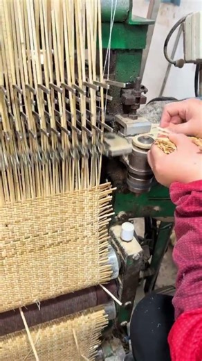 how to make woven items using bamboo #shortvideo