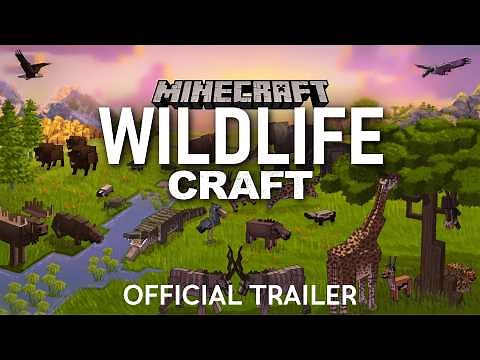 WildlifeCraft (Minecraft Add-On) Official Trailer