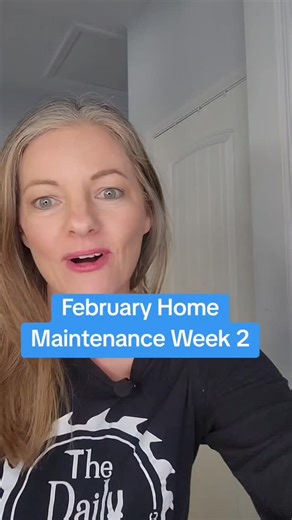 The Daily DIY on Instagram: "February Home Maintenance: Week 2 ✔️ This week we tackled 3 quick monthly tasks: • Inspected fire extinguishers • Cleaned air return grills • Snaked drains to clear out hair and buildup Then I knocked out one annual task of polishing my wood furniture to protect the finish and keep it from drying out over time. None of these take long, but skipping them can cost you later. Stay consistent, stay ahead. Grab the Home Maintenance Calendar at thedailydiy.net #hometips #t