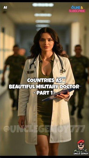 COUNTRIES AS BEAUTIFUL MILITARY DOCTOR - Part 1