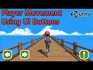 Unity Player Movement Using UI Buttons Tamil | Unity Tutorial in Tamil | Game Development in Tamil