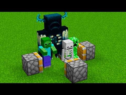 What if we combine these mobs in Minecraft?