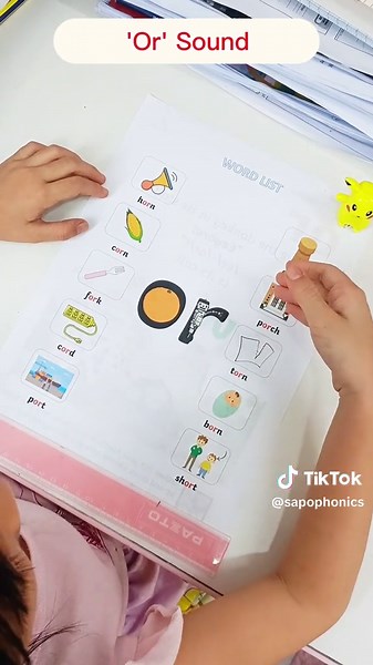 Aprendiendo el sonido 'Or' con Jolly Phonics