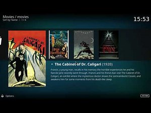 Kodi scan youtube movies into your library with strm files and play them with mpv