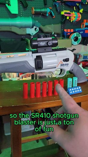 A Nerf Shotgun Revolver #nerfshotgun #nerf #nerfblaster #toyshotgun #blaster | DrFlux