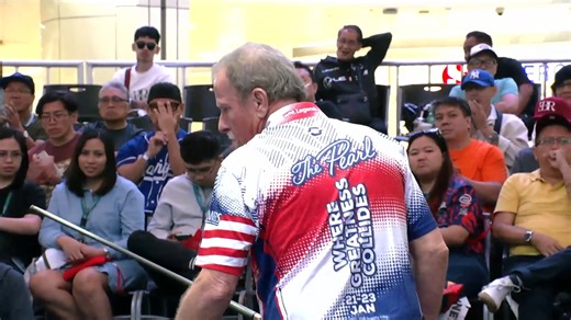 Earl Strickland restores his lead in the final - though some frustration has set in for the five-time US Open champion 👀 #WNTLegends | Matchroom Pool