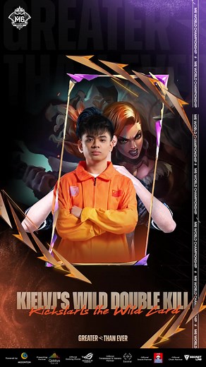 KielVJ's Wild Double Kill in MLBB M6 Wild Card