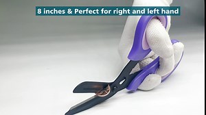 MEUUT Trauma Shears Bandage Scissors -8 inch Heavy Duty Medical Scissors for Nurses Surgical Grade Shears EMT Scissors for EMT Workers Doctors Nurses