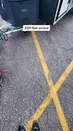 found a cool teardrop in the parking lot 2021 flyer pursue 11 foot $30k #intech #rv #rvlife #teardroptrailer #trailer #nomad #overlanding #tinyhouse #cool