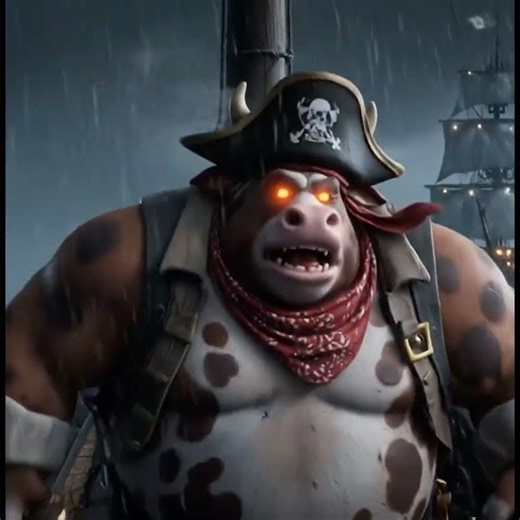 Epic Pirate Battle in a Mega Storm ⚡🌊 Chaos Unleashed!