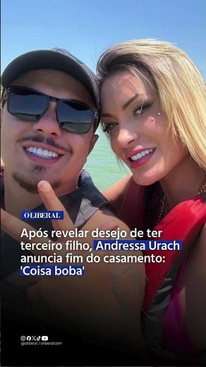 Após revelar desejo de ter terceiro filho, Andressa Urach anuncia fim do casamento: 'Coisa boba'