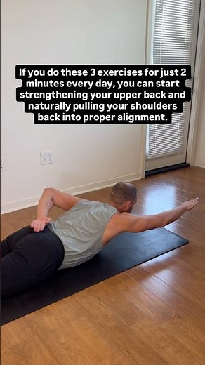 Fix Rounded Shoulders in 2 Minutes (3 Simple Exercises That Actually Work)