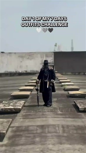 Day 1🖤🩶🤍 #outfitinspo #fashiontiktok #fyp #blowup #100millionviews