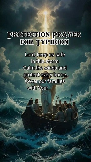 Protection prayer for typhoon #BagyongUwan #PrayerForProtection | Romeo Lorenzo II