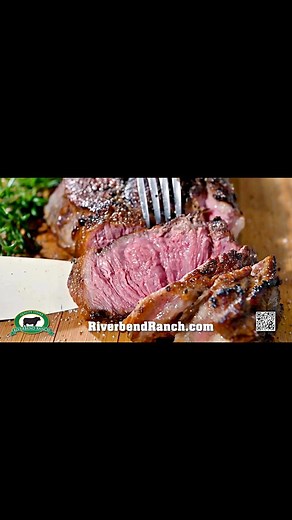 Riverbend Ranch premium beef is guaranteed to be the most tender and flavorful beef you have ever experienced! All it takes is just one mouthwatering bite to see the difference in flavor that proper aging makes. That's the Riverbend Ranch difference. | Riverbend Ranch Steaks | Facebook
