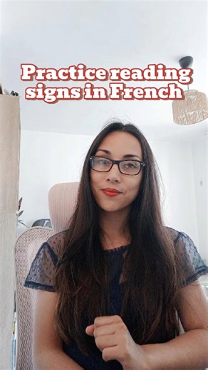 4.2K views · 136 reactions | Practice reading signs in French #learnfrench #apprendrelefrançais #parlerfrancais #frenchteacher | Learn To French | Facebook