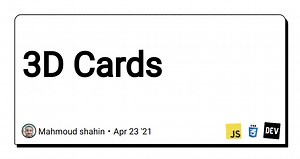 3D Cards