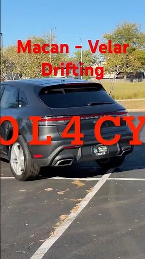 Drifting w/Traction ON Porsche Macan / Range Rover Velar