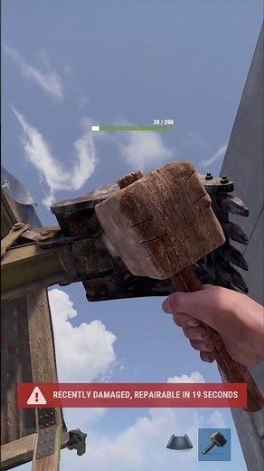 current progress on the battering ram coming to rust